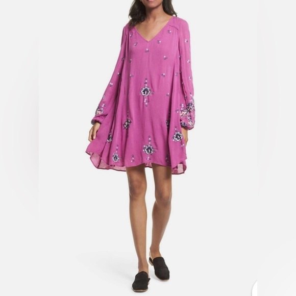 Free People Oxford Embroidered Mimi dress XS - Picture 9 of 14